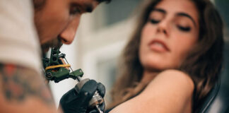 Higiena świeżego tatuażu